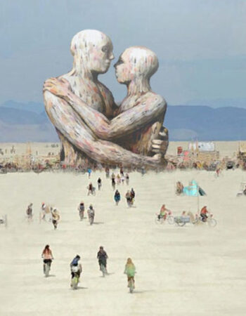Burning man