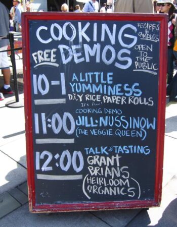 Farmer’s market at Ferry Building in San Francisco