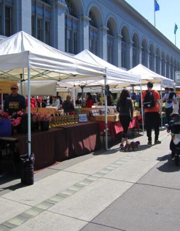 Farmer’s market at Ferry Building in San Francisco