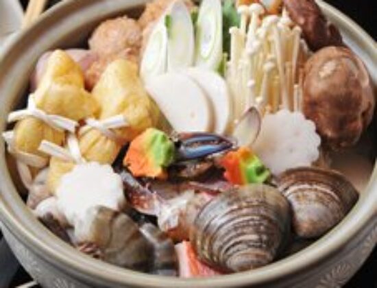 Grilled chicken skewers & fresh seafood, Kushikin