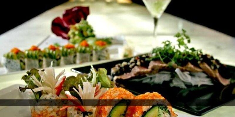 Rainbow Roll Sushi