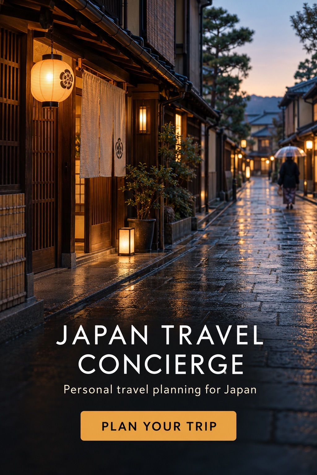 Japan Travel Concierge: personal travel planning for Japan
